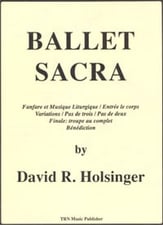 Ballet Sacra Concert Band sheet music cover